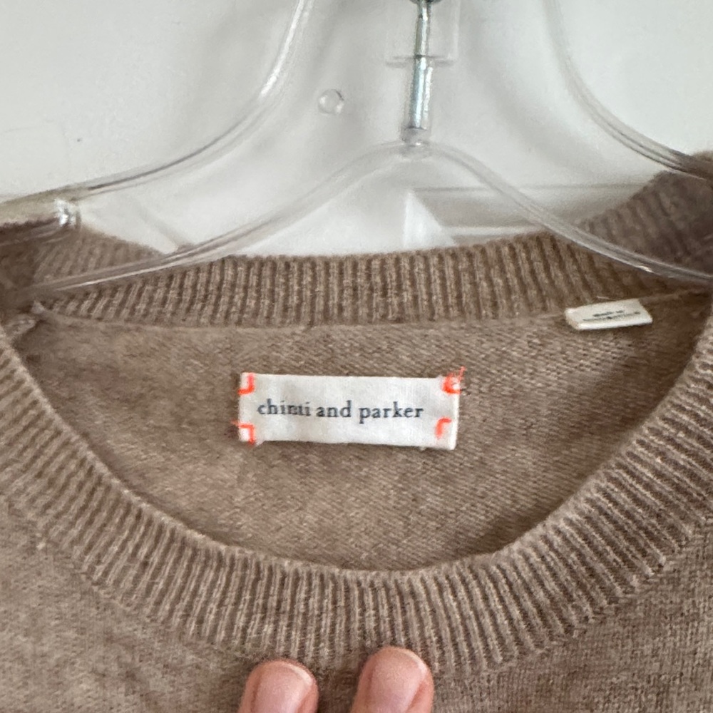 Chinti and Parker cashmere Tan Sweater - Picture 7 of 12